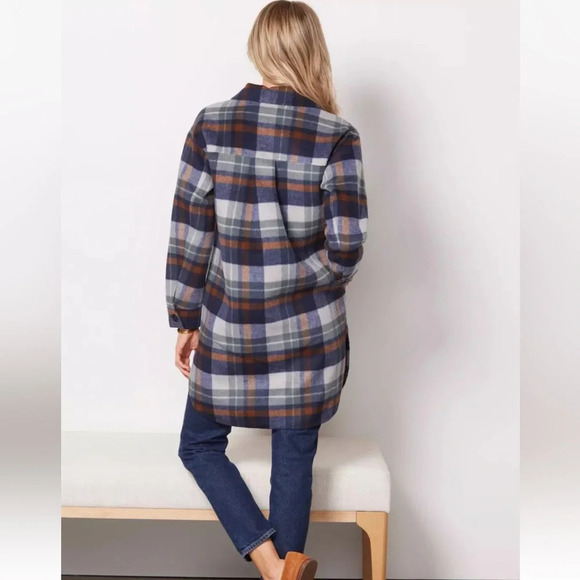 RAILS Jaro Coat in Vail Plaid Shacket Jacket Flannel Size S NEW No Tags - Picture 3 of 14